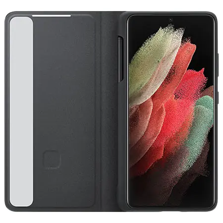 Bao da ClearView & S Pen S21Ultra5G,Đen 0