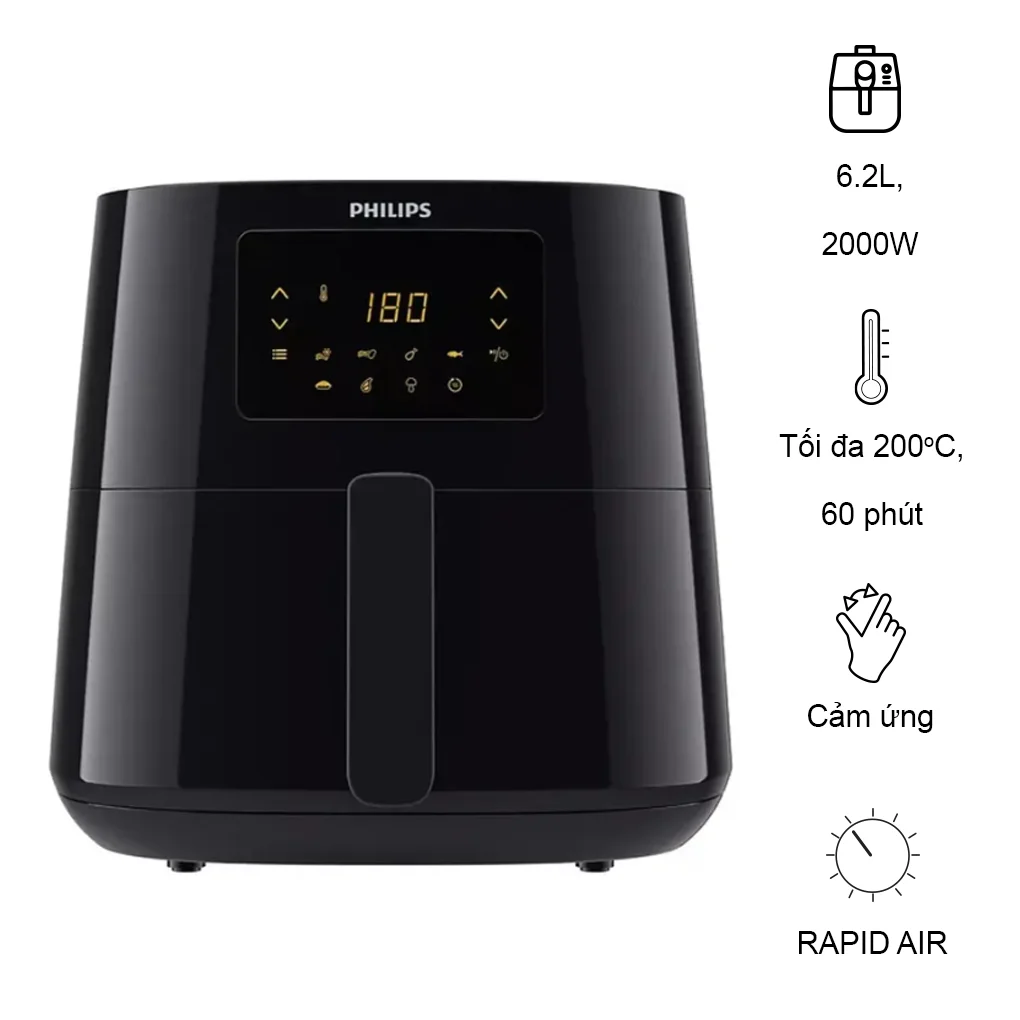 Nồi chiên không dầu Philips HD9270/90