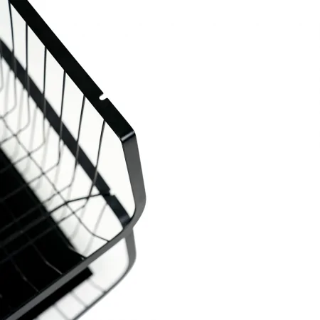 Bộ Rổ Kim Loại Có Bánh Xe 2 Tầng ECORS02A 2