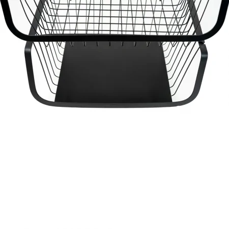 Bộ Rổ Kim Loại Có Bánh Xe 2 Tầng ECORS02A 4