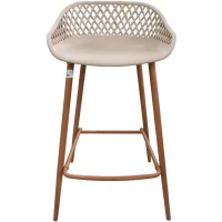 Ghế Bar Nhựa 1695-1 Khaki 75cm