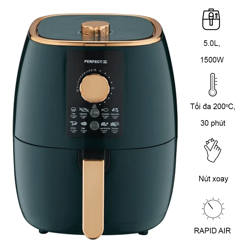 Nồi chiên không dầu Perfect PF-A5G