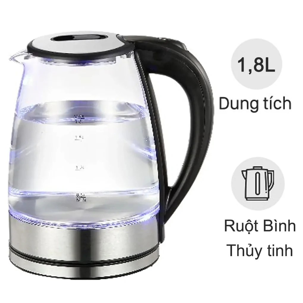 Bình đun siêu tốc 1.8 lít Perfect PF-IN19