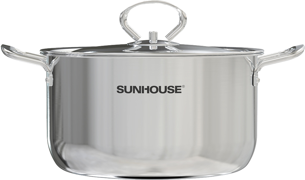 Bộ nồi chảo inox 5 đáy Sunhouse SHG998 0