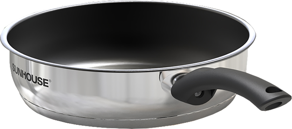 Bộ nồi chảo inox 5 đáy Sunhouse SHG998 3