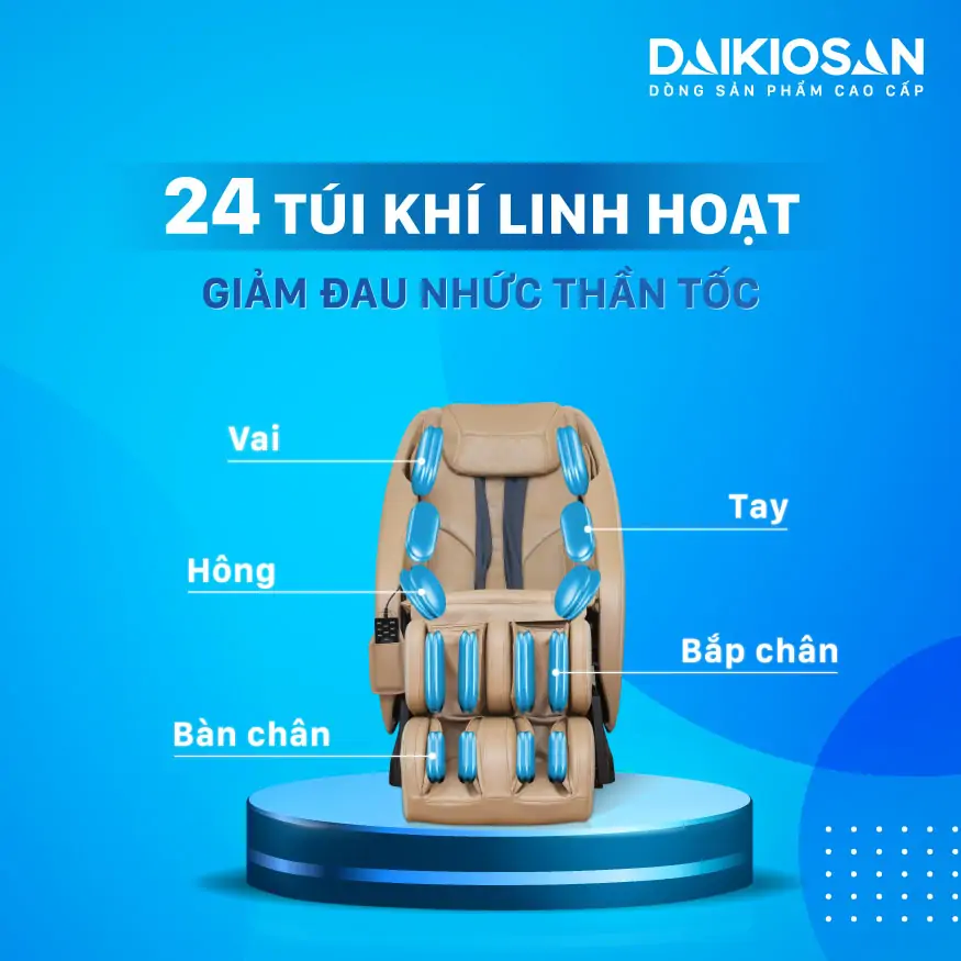 Ghế massage Daikiosan DKGM-10001 10
