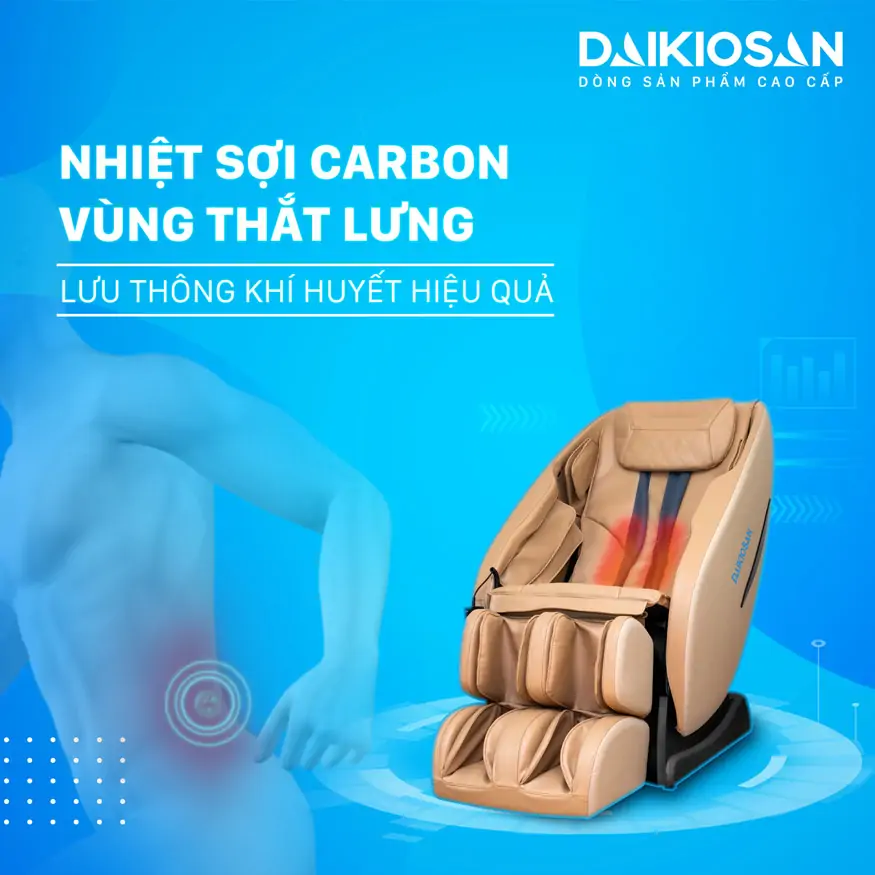 Ghế massage Daikiosan DKGM-10001 11