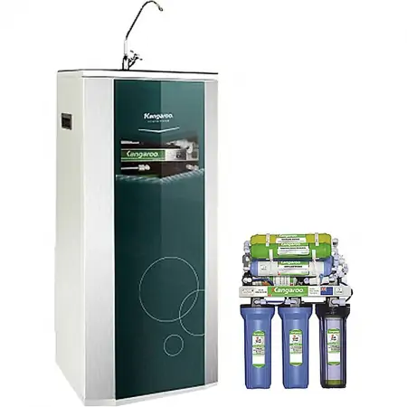 Máy lọc nước R.O Kangaroo KG108A VTU Xanh 8 lõi 0