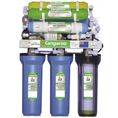 Máy lọc nước R.O Kangaroo KG108A VTU Xanh 8 lõi 1