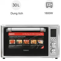 Lò nướng kết hợp chiên không dầu Galanz KF1830ELQ-H12U 30 lít