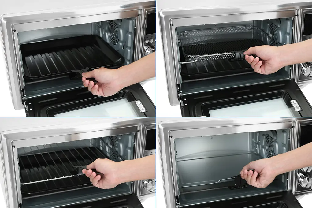 Lò nướng kết hợp chiên không dầu Galanz KF1830ELQ-H12U 30 lít (Sản phẩm trưng bày)