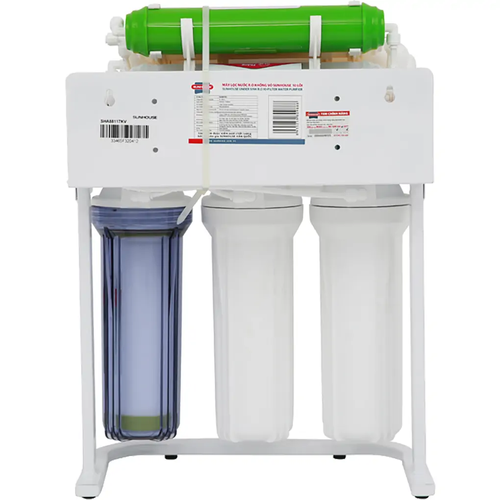 Máy lọc nước R.O không vỏ Sunhouse SHA88117KV 10 lõi 2