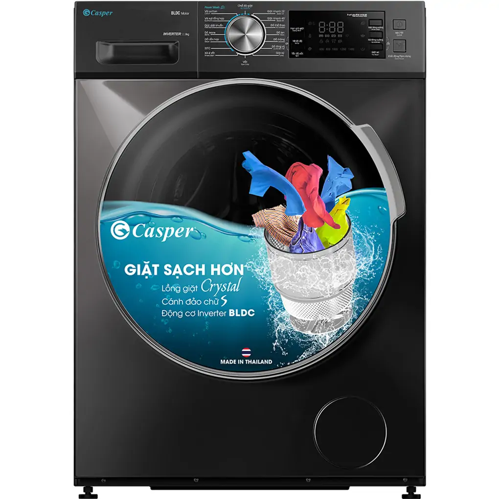 Máy Giặt Casper Inverter 12.5 Kg WF-125I140BGB