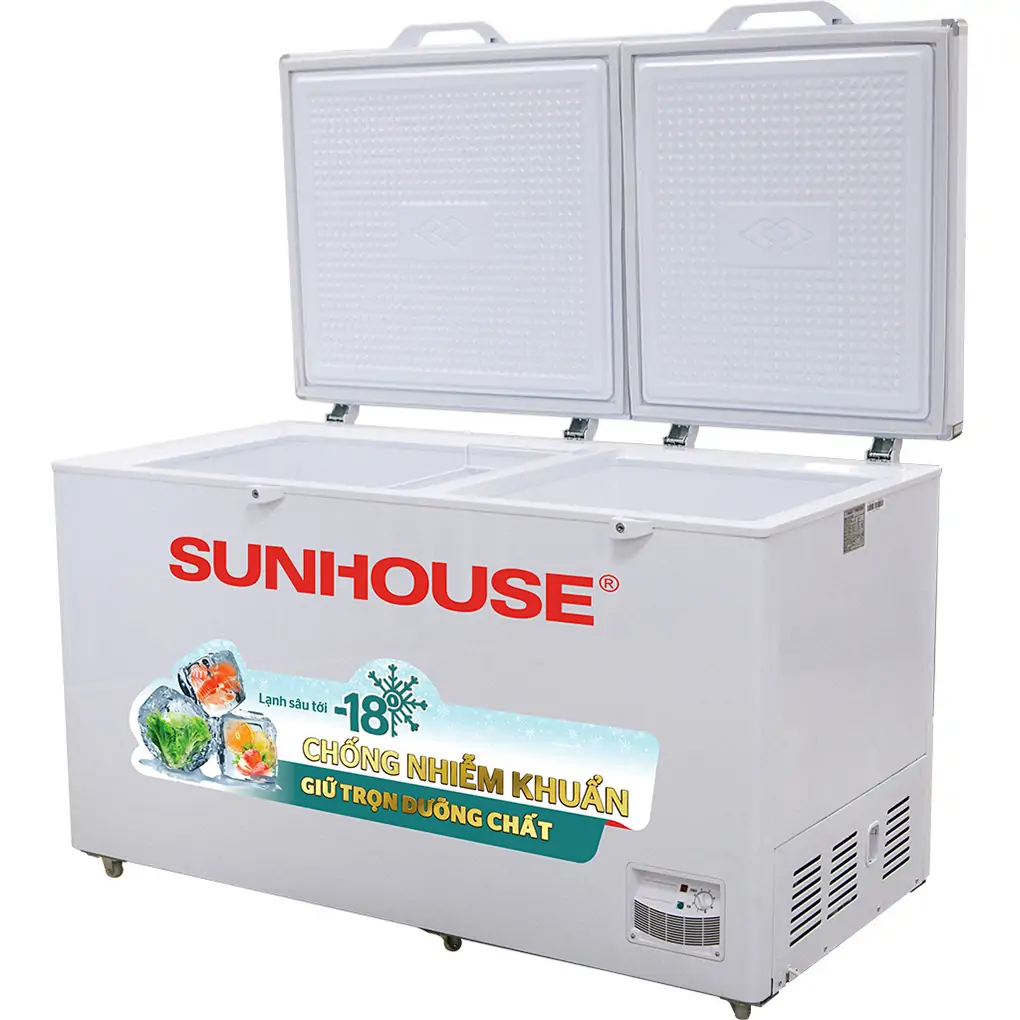 Tủ Đông Mát Sunhouse 490 Lít SHR-F2572W2 (Sản phẩm trưng bày)