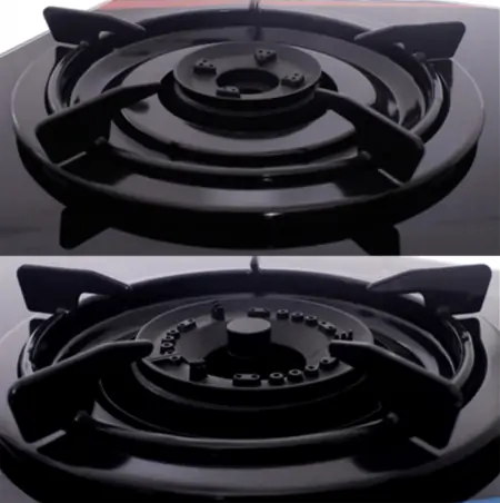 Bếp gas đôi Rinnai RV-715SLIM (GL-Bubble) 1