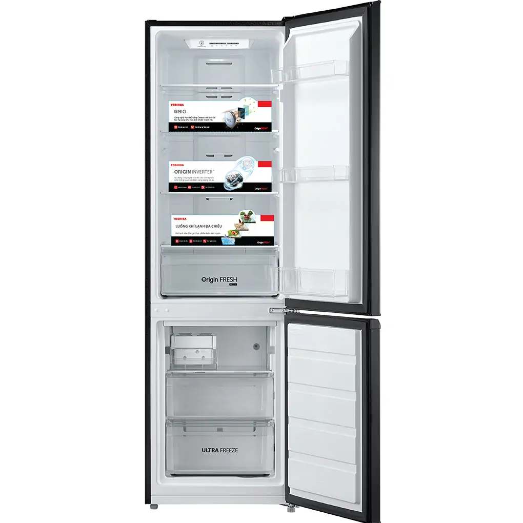 Tủ Lạnh Toshiba Inverter 270 Lít GR-RB350WE-PMV(30)-BS 0
