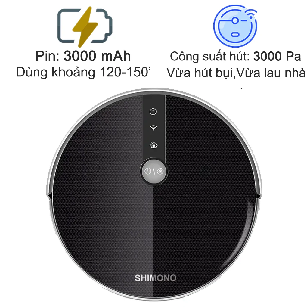 Robot Hút Bụi Shimono RS38B 28W