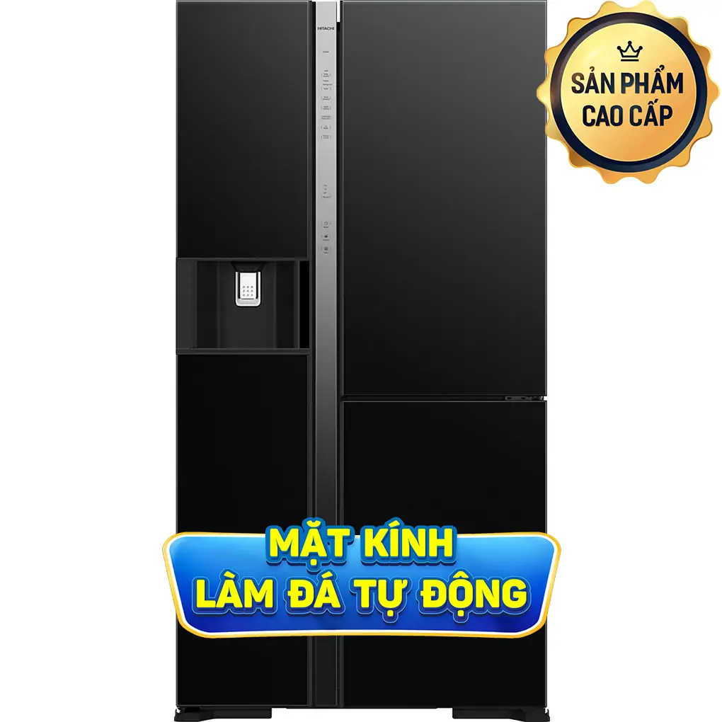 Tủ Lạnh Hitachi Inverter 569 Lít R-MX800GVGV0 GBK