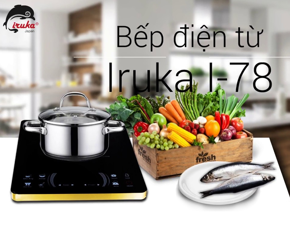 Bếp từ đơn IRUKA I-78 2100W 4