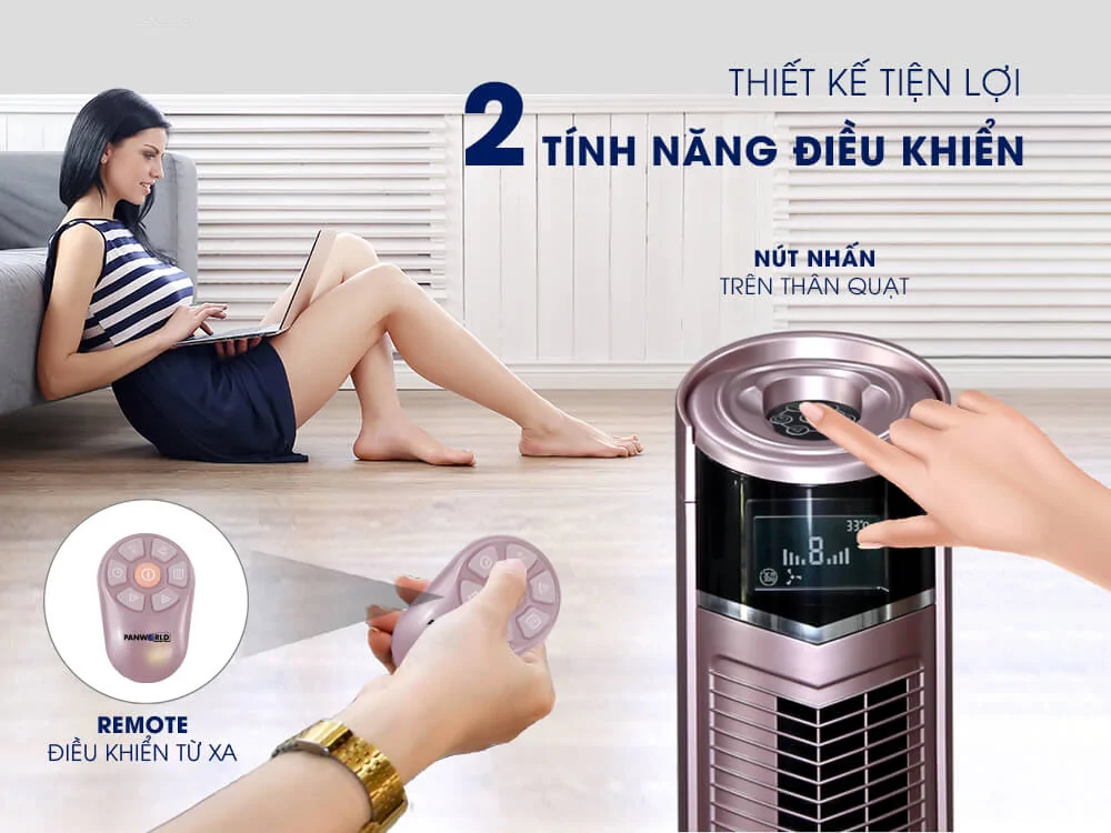 Quạt tháp Panworld PW-039H(G) 5