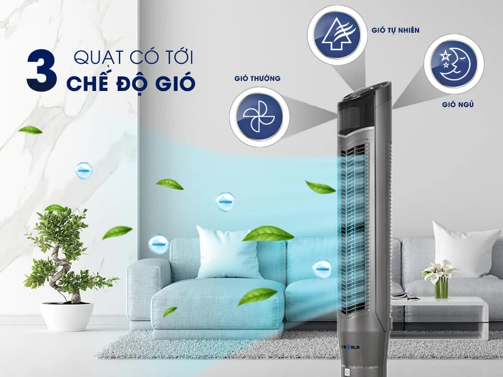 Quạt tháp Panworld PW-039H(G) 6