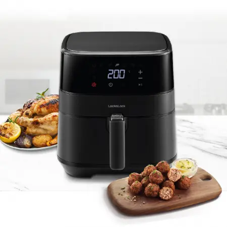 Nồi chiên không dầu Lock&Lock EJF284BLK 5.5 lít 2