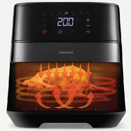 Nồi chiên không dầu Lock&Lock EJF284BLK 5.5 lít 4