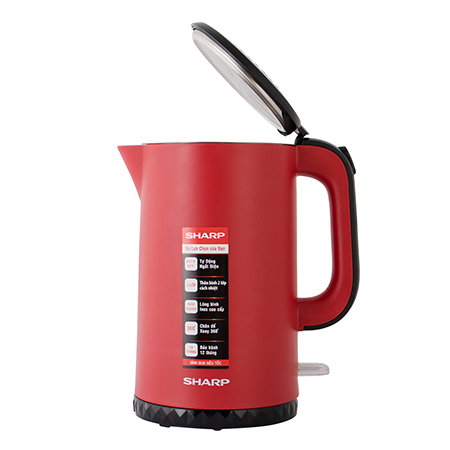Bình đun siêu tốc 1.7 lít Sharp EKJ-17EVPS-RD 4