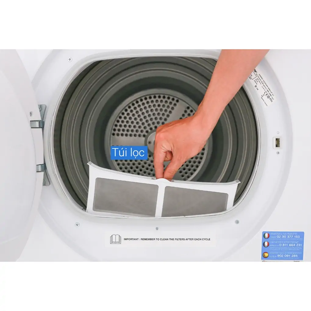 Máy Sấy Candy 9.0 Kg CS V9DF-S 2