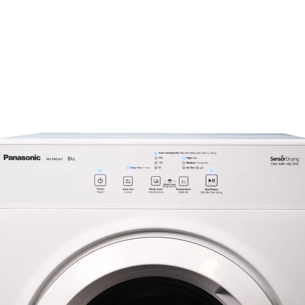 Máy Sấy (PTC) Panasonic 7 Kg NH-E70JA1WVT 0