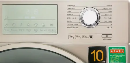 Máy Giặt Aqua 9.5 Kg AQD-D950E (N) 2