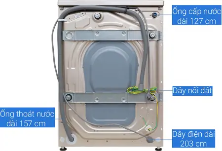 Máy Giặt Aqua 9.5 Kg AQD-D950E (N) 3