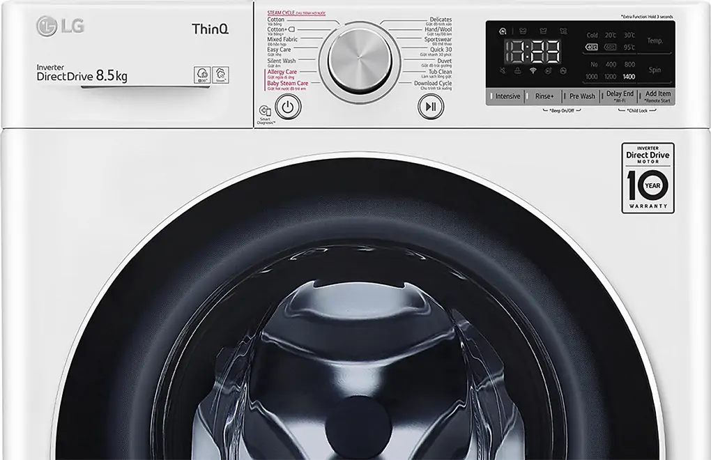 Máy Giặt LG Inverter 8.5 Kg FV1208S4W 4