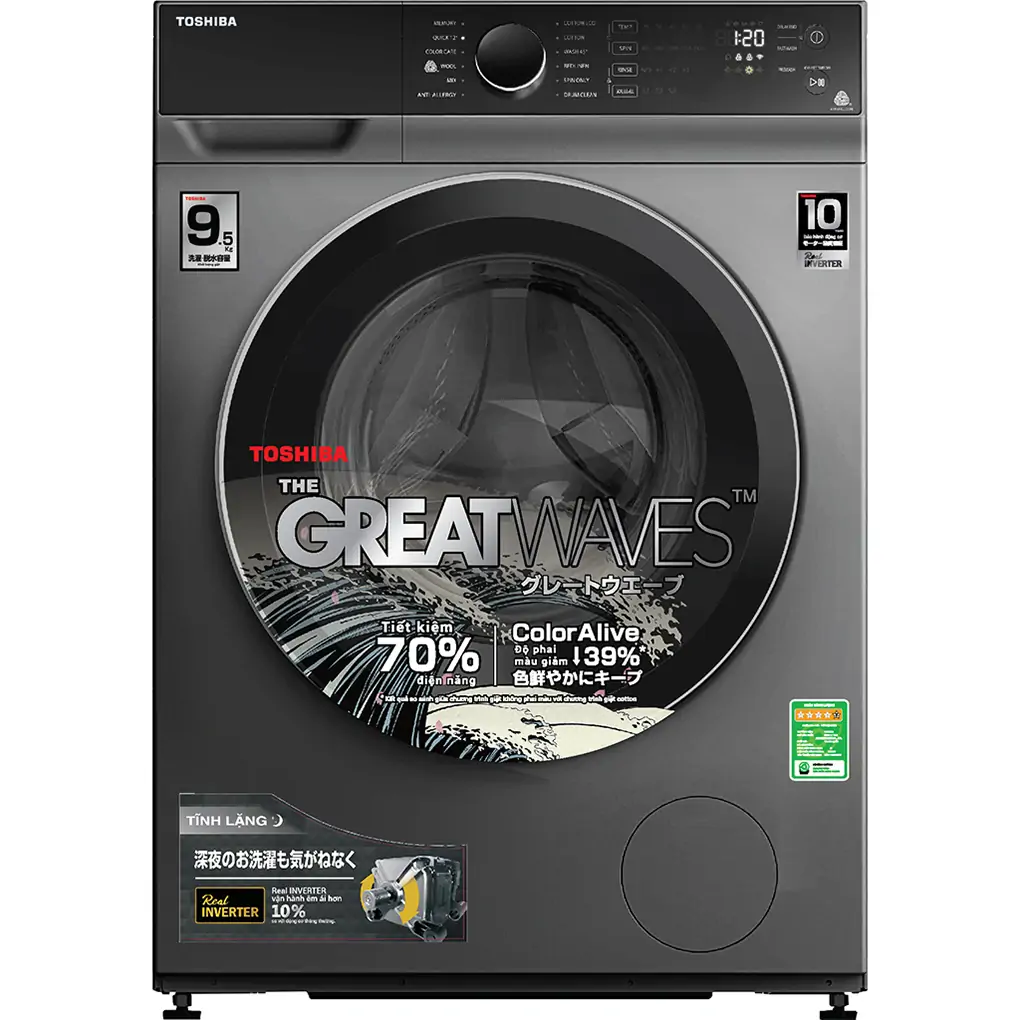 Máy Giặt TOSHIBA 9.5 Kg TW-BH105M4V (SK)