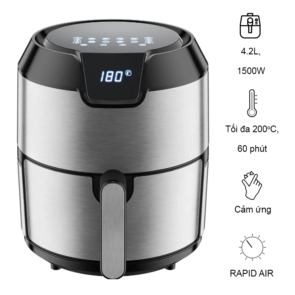 Nồi chiên không dầu Tefal EY401D15 (Sản phẩm trưng bày)