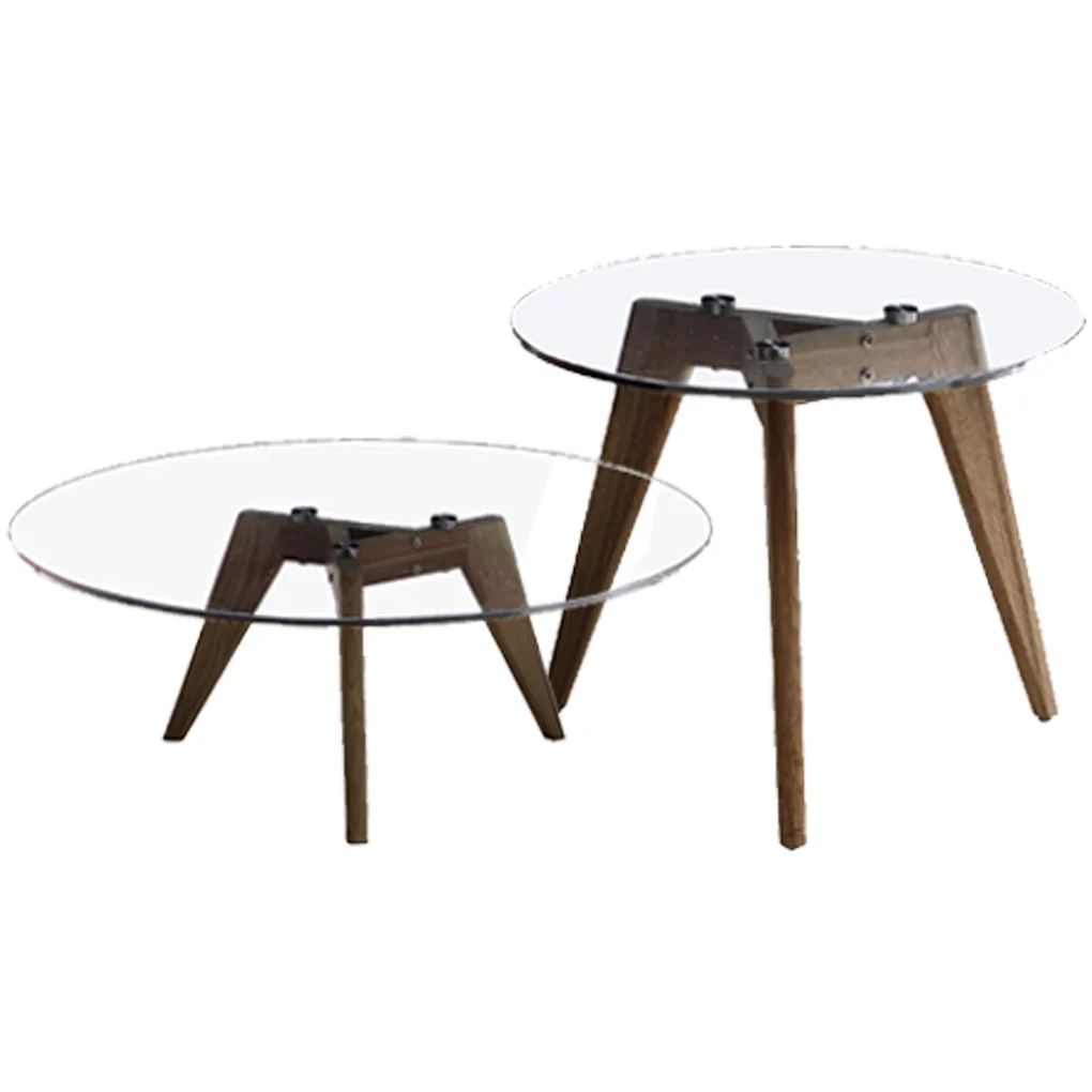 Bộ Bàn Coffee MOON NS0192 0.8M Và NS0192 0.5M Sồi