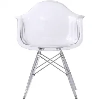 Ghế Nhựa 8066WPC Trong suốt