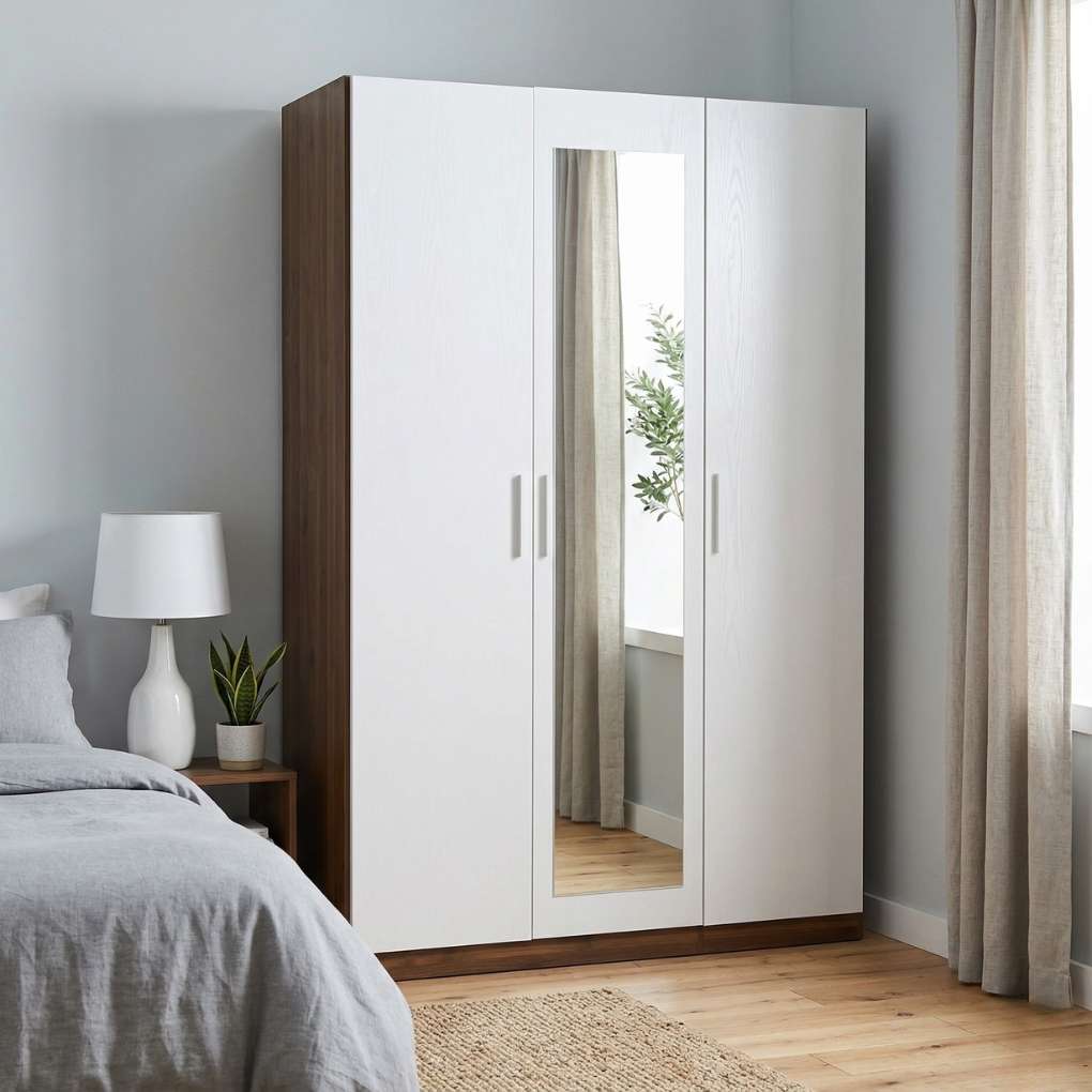 Tủ &Aacute;o 3 Cửa Queen NS03051-3 Walnut