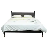 GIƯỜNG BOSA CP1710B 1.8M XÁM/NÂU ĐẬM