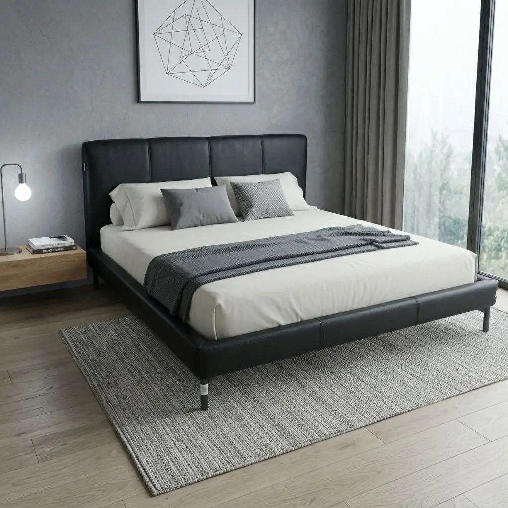 Giường 1.8M NOVARA L14Z-NZ Đen