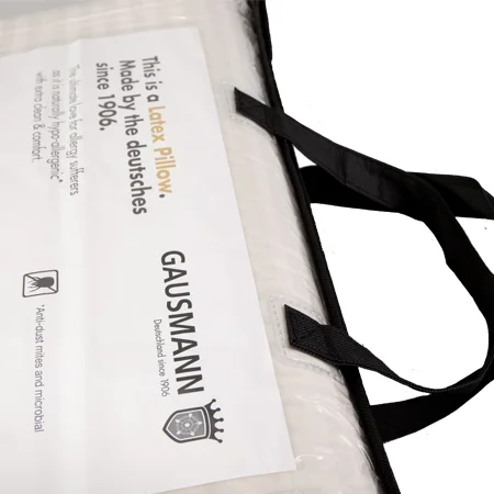 Gối Nằm Cao Su Gausmann (70x40x13 cm)