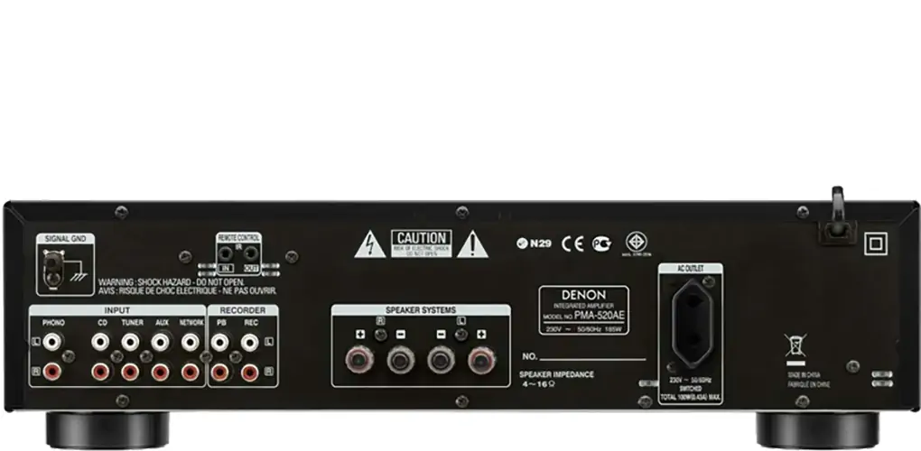 Amply Denon PMA 520AEBKE2 3