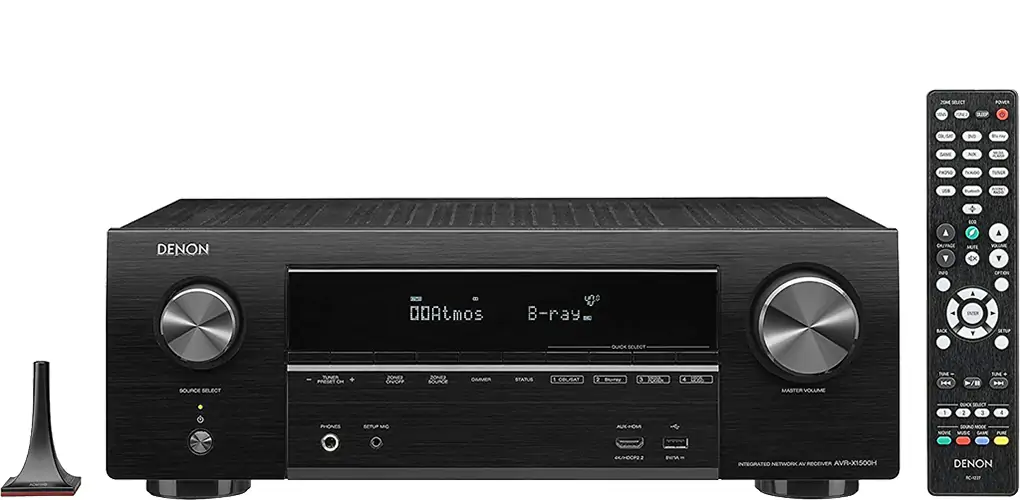Amply Denon AVR-X1500HBKE2 1