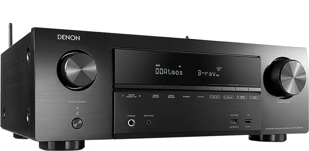 Amply Denon AVR-X1500HBKE2 2