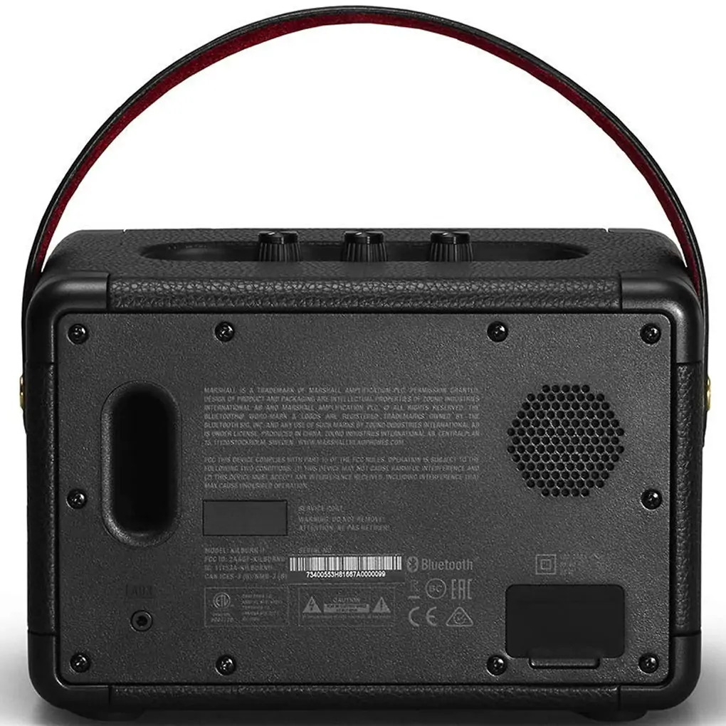 Loa Bluetooth Marshall KILBURN+M335:M370 II Black&Brass 4