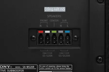 Loa thanh Sony Soundbar HT-S20R//Z SP1 2