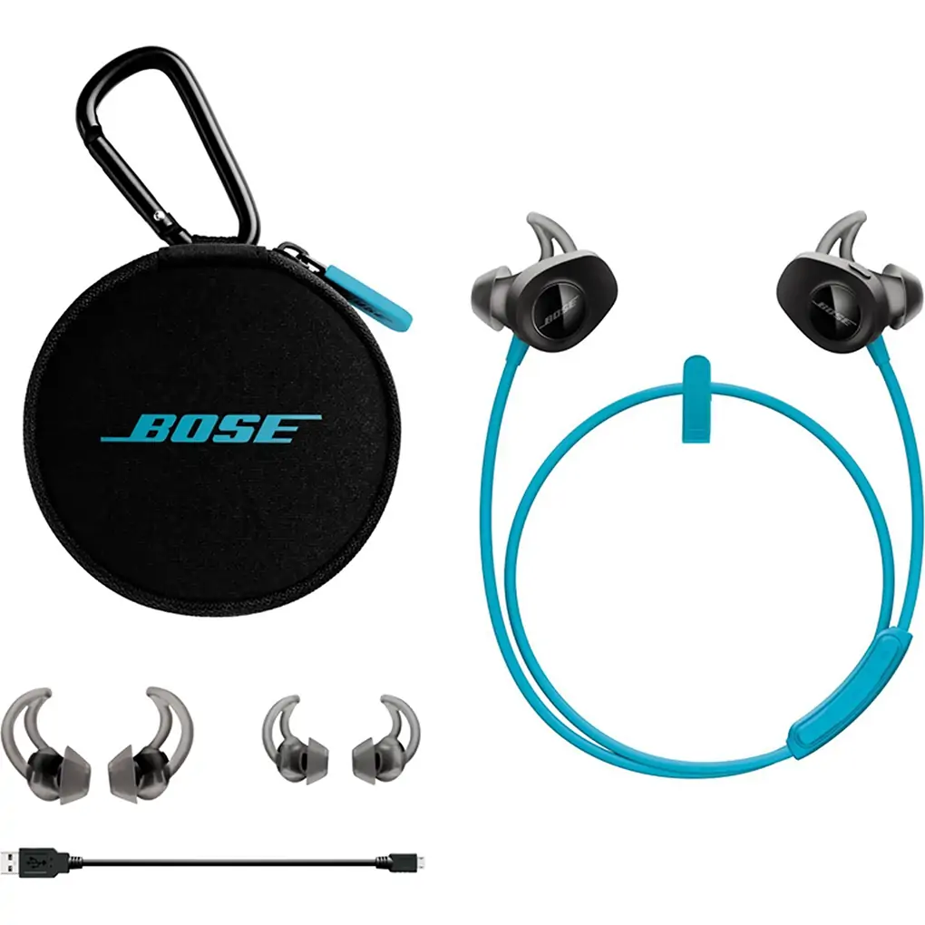Tai nghe Bluetooth Bose Soundsport, Màu Xanh Dương 3
