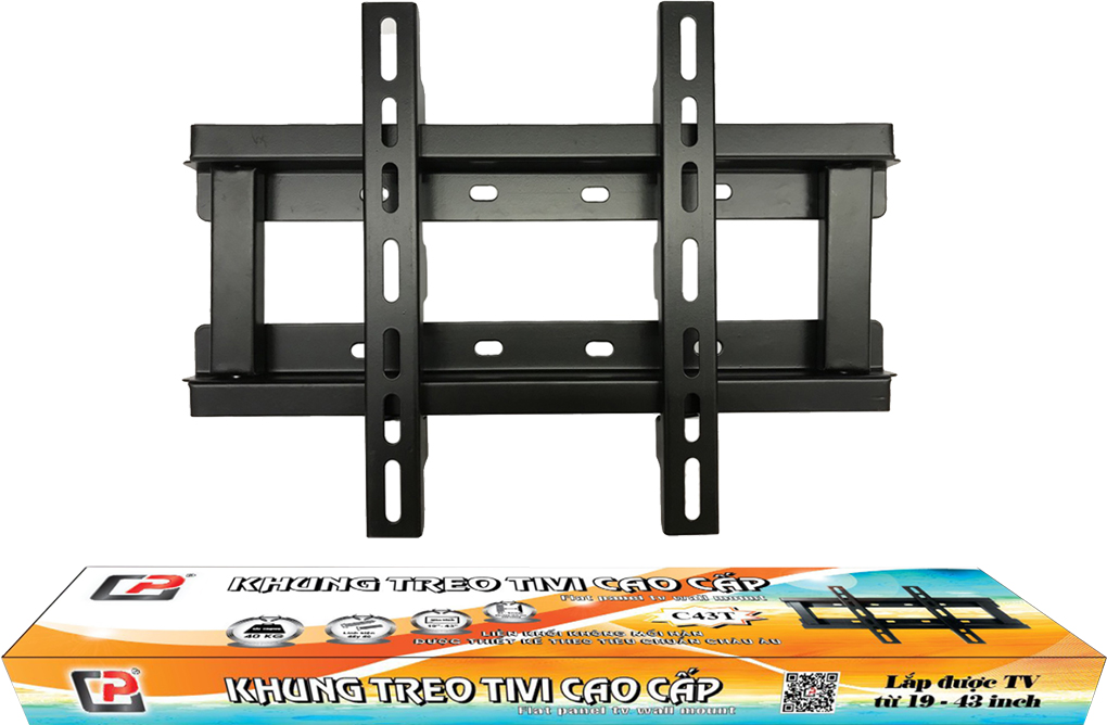 Khung treo Tivi cố định Cảnh Phong C43T từ 19-43 inch 1