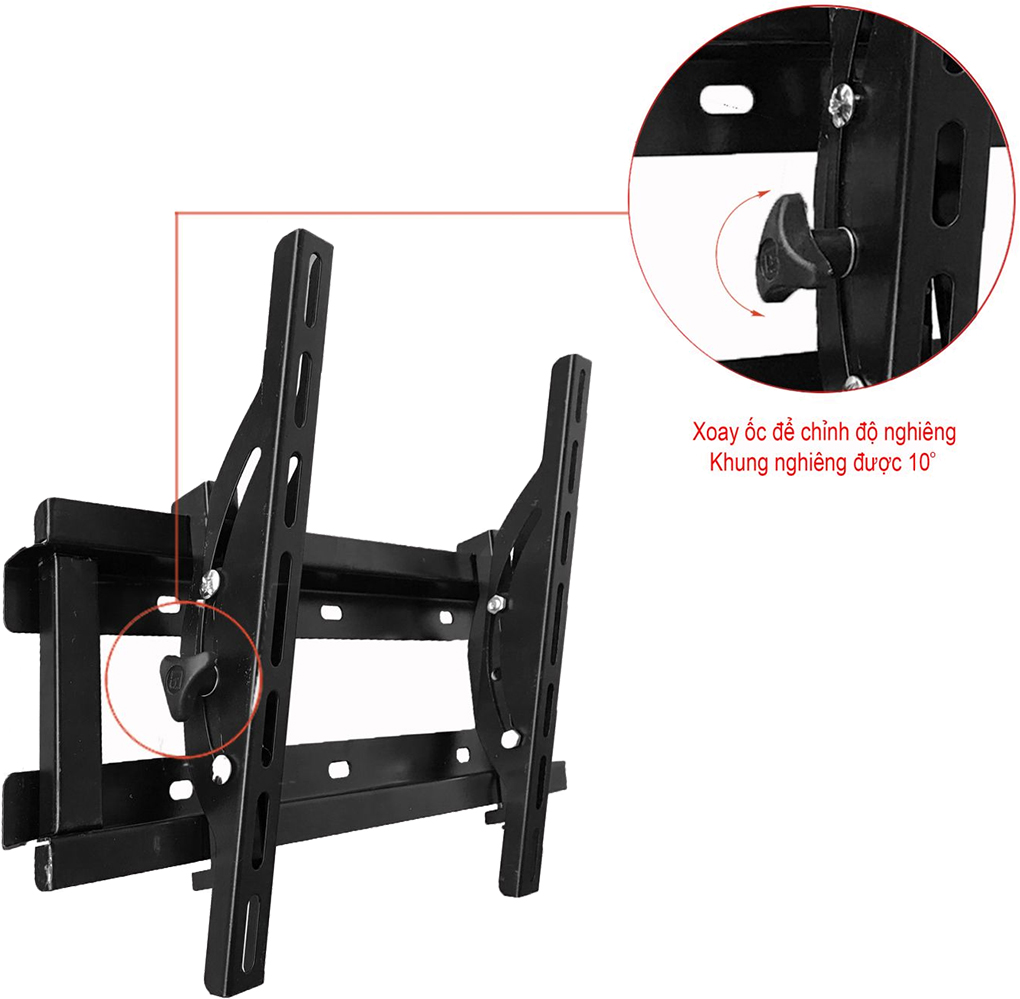 Khung treo Tivi nghiêng Cảnh Phong C43N từ 19-43 inch 1