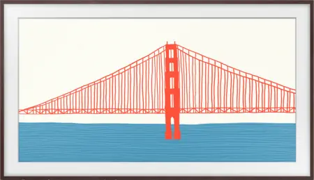 Khung Tranh Samsung Tivi 43 Inch VG-SCFA43BWBRU 3